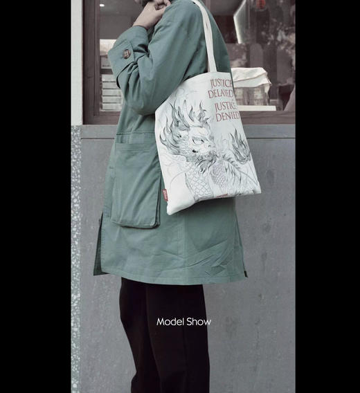 瑞兽獬豸无纺布包 商品图0