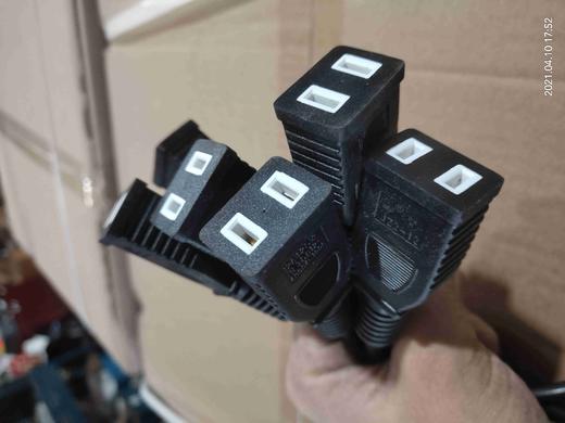 【货号07141】电源线延长线接头，带线插头，插座。电源线接头。 商品图1