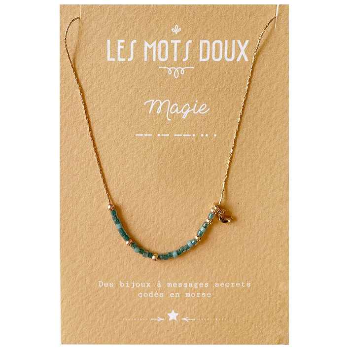 北京仓｜Les Mots Doux-Magie-魔法 项链［法国设计师］