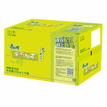 康师傅茉莉柚茶 果味茶饮料饮品 500mL*15瓶整箱 商品图2