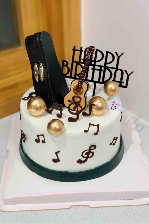 吉他🎸小提琴奶油蛋糕 下单前请仔细阅读商品详情 商品图1