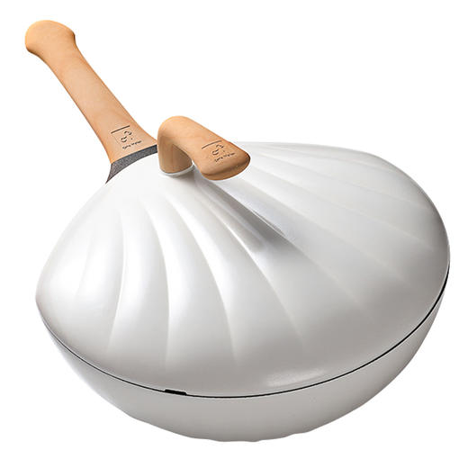 卡特马克高颜值贝壳锅麦饭石不粘锅JQR 商品图1