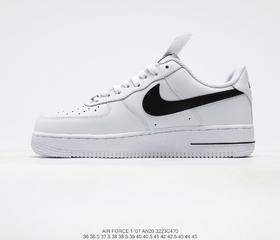 耐克NIKE Air Force 1 "White Black"白黑空军一号低帮休闲时尚百搭板鞋