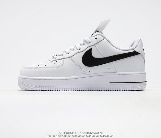 耐克NIKE Air Force 1 "White Black"白黑空军一号低帮休闲时尚百搭板鞋 商品图0