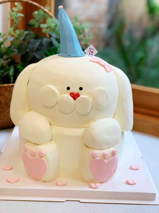 双层异型兔子奶油蛋糕 下单前请仔细阅读商品详情 商品图0