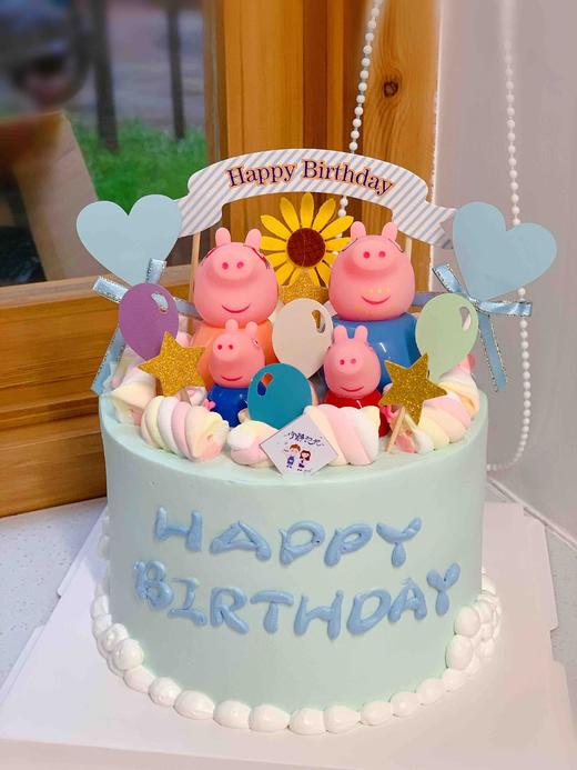 小猪佩奇奶油蛋糕 下单前请仔细阅读商品详情 商品图1