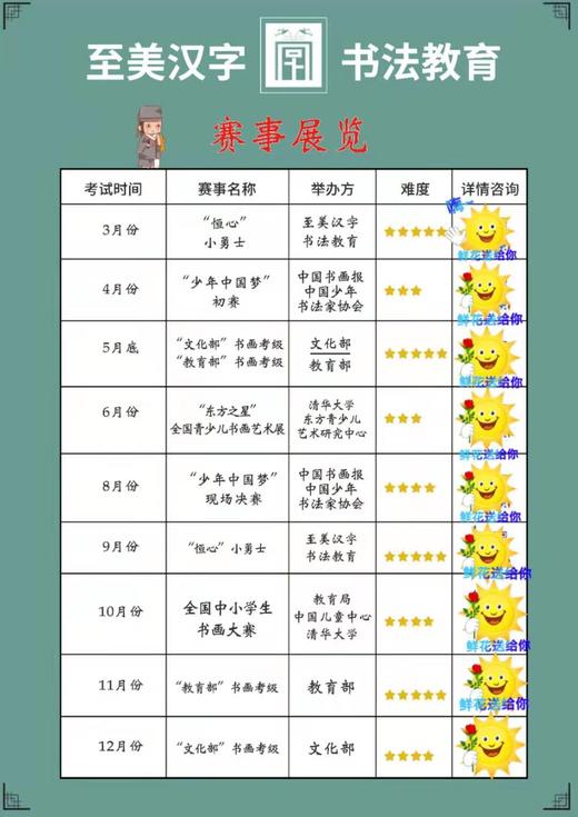 【至美汉字  书法教育29.9元】2次书法课程  1.5小时/次课    如风生活特惠 商品图1