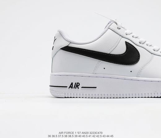 耐克NIKE Air Force 1 "White Black"白黑空军一号低帮休闲时尚百搭板鞋 商品图1