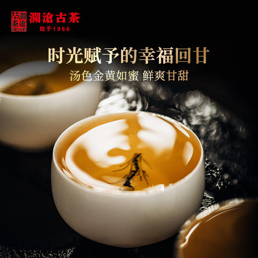 澜沧古茶2010年曼弄古树茶0016大饼普洱茶生茶400g/盒 商品图3