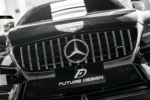 BENZ 奔驰 W218 CLS 小改款  GT 亮黑 钢琴漆中网 商品图2