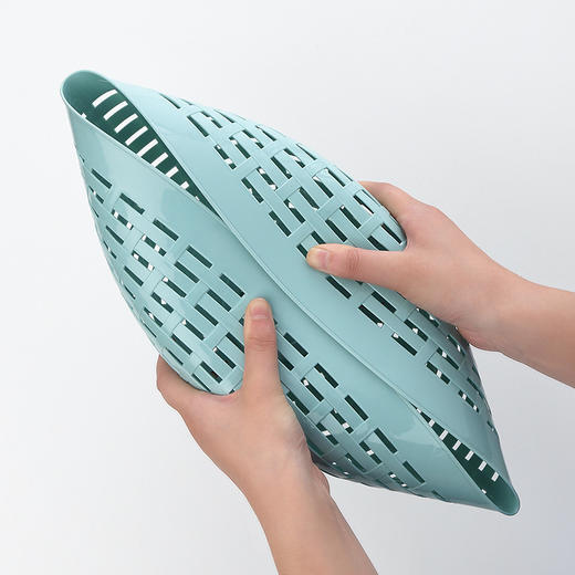 【镂空盖菜罩2个装】家用简约塑料厨房圆形食物饭菜罩 防尘防蝇餐桌食物罩 商品图3