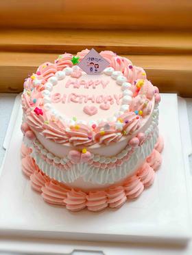 简洁奶油蛋糕 下单前请仔细阅读商品详情