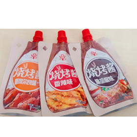 【9.9元5袋】大宇香辣+原味+新奥尔良烧烤酱110g