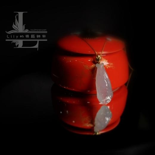 “因荷得藕”18k荷花扣头项坠 商品图1