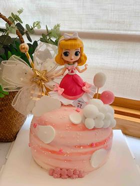 金发公主奶油蛋糕 下单前请仔细阅读商品详情