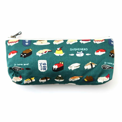 HUJI祤集笔袋插画寿司阿猫 商品图1