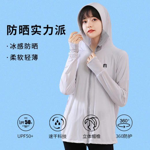【日本aibitoo兔子女神防晒衣~】新一代防晒衣女 夏季新款网红冰丝防晒衣 户外骑行 开车 透气遮脸薄款防晒服 薄款网红防晒服冰袖 商品图2