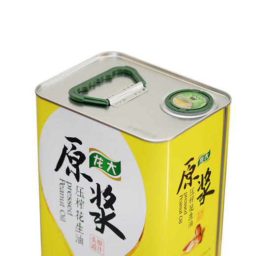 龙大 原浆压榨花生油  5L/桶 商品图3
