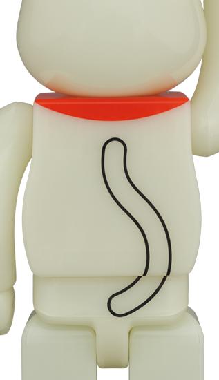 收藏系列 Be@rbrick 400%系列 夜光开运招财猫 商品图1