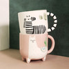 JOYYE卓艺单品动物乐园杯TFC0119227创意杯马克杯大容量水杯男杯子女可爱陶瓷杯少女燕麦杯早餐杯 商品缩略图0