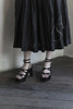 BY FAR  黑色PAMELA绑带厚底凉鞋 商品缩略图0