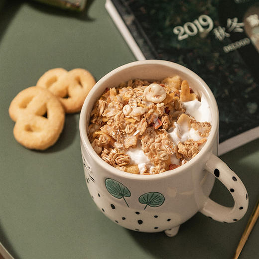 JOYYE卓艺单品动物乐园杯TFC0119227创意杯马克杯大容量水杯男杯子女可爱陶瓷杯少女燕麦杯早餐杯 商品图1