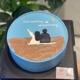 情侣蛋糕（提前3小时预定）