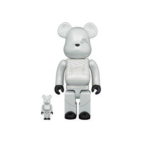 收藏系列 Be@rbrick 400%系列 白色耐克SB