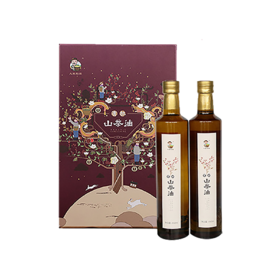 有机山茶油 450ml*2/礼盒装（物理压榨、中国，欧盟双有机认证）
