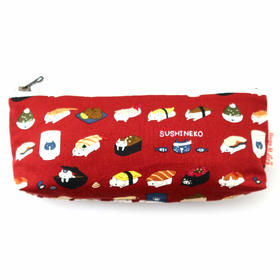 HUJI祤集笔袋插画寿司阿猫