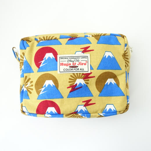 HUJI祤集Motley收纳包风の花太阳富士山 商品图1