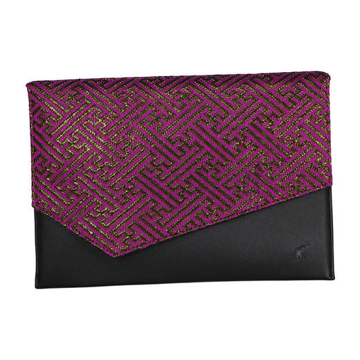 云南非遗傣锦时尚手拿包 商品图4