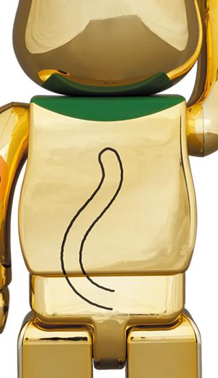 收藏系列 Be@rbrick 400%系列 金运 金色 商品图1