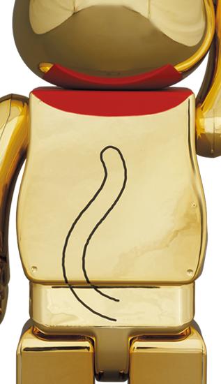 收藏系列 Be@rbrick 400%系列 升运 金色 商品图1