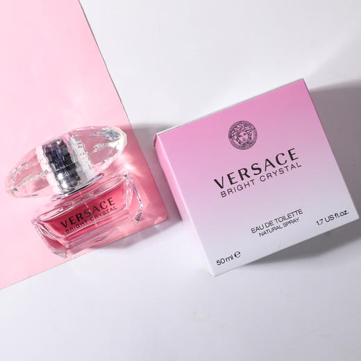 VERSACE范思哲粉钻晶钻女士淡香水甜美花果香调50ml 商品图2