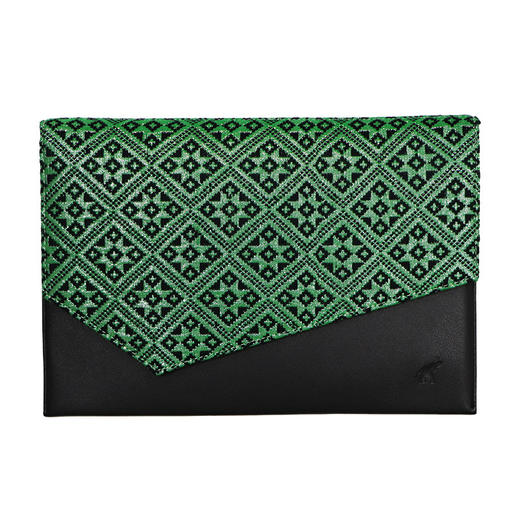 云南非遗傣锦时尚手拿包 商品图3