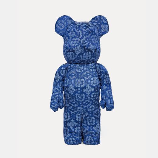 收藏系列 Be@rbrick 400%系列 蓝丝绸 商品图3