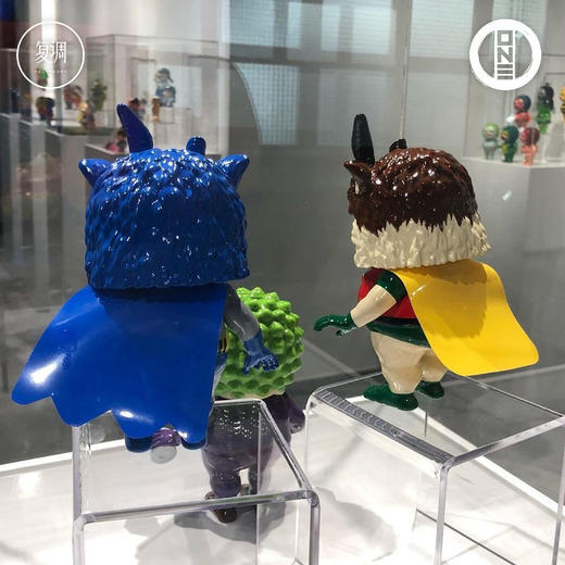 现货 壹工坊 Fatman發腹俠 和 Longbun 狼宾 搪胶 潮玩 商品图6