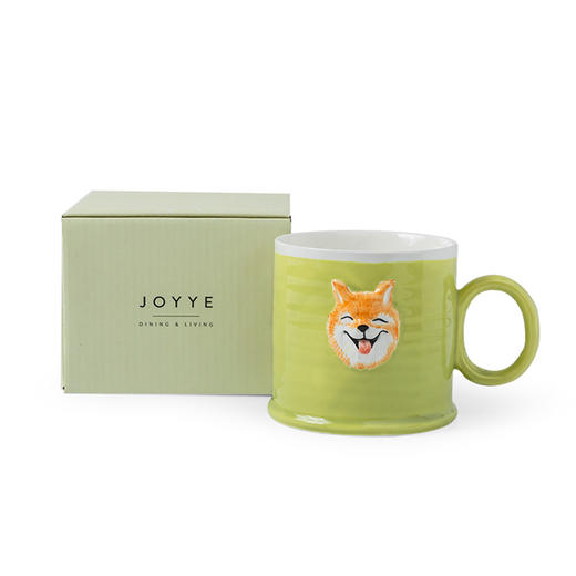 JOYYE卓艺萌物派对陶瓷杯TMC0120055水杯女可爱办公室少女创意个性咖啡杯潮流 商品图5