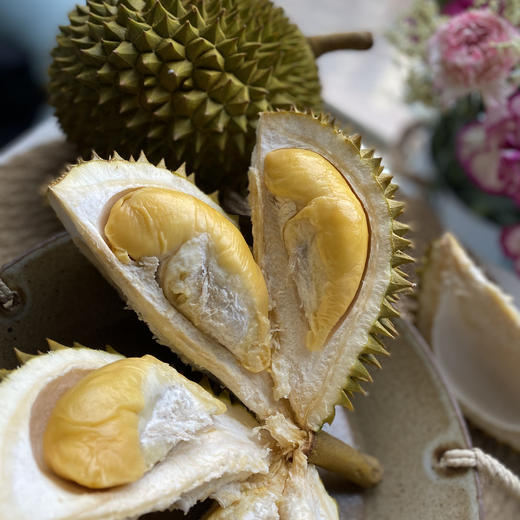 泰国进口托曼尼榴莲  全A果 俗称小猫山王（核稍大介意慎拍！） 浓郁香甜   新鲜榴莲带壳应季水果 商品图5