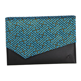 云南非遗傣锦时尚手拿包