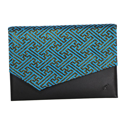 云南非遗傣锦时尚手拿包 商品图0