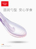 抱抱熊宝宝勺子儿童吃饭婴儿勺子吃饭硅胶软勺辅食勺 商品缩略图3
