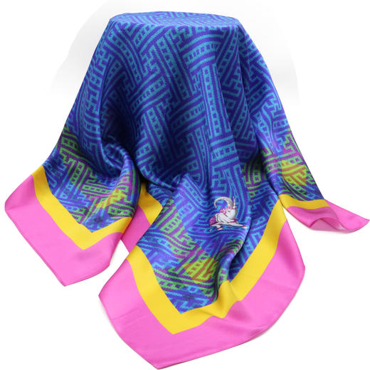 傣族元素真丝丝巾 商品图4