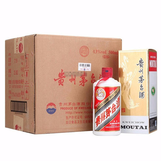 【原箱原封】茅台 飞天 酱香型 43度 500ml x6 商品图1