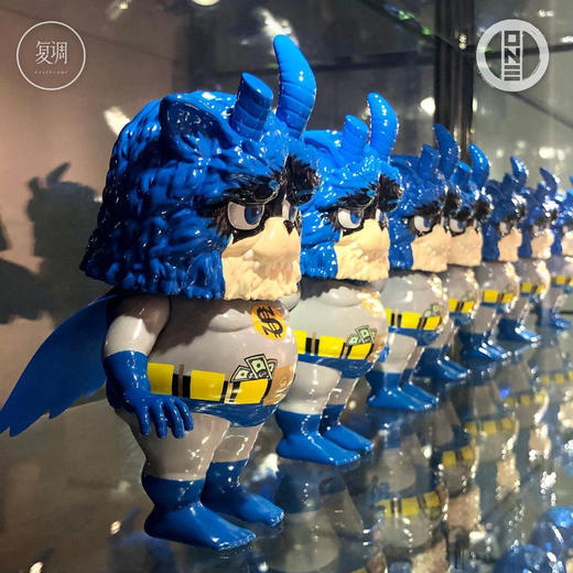 现货 壹工坊 Fatman發腹俠 和 Longbun 狼宾 搪胶 潮玩 商品图4