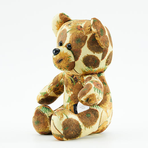 The National Gallery梵高向日葵系列创意小熊抱枕创意女朋友礼物送小孩 商品图4