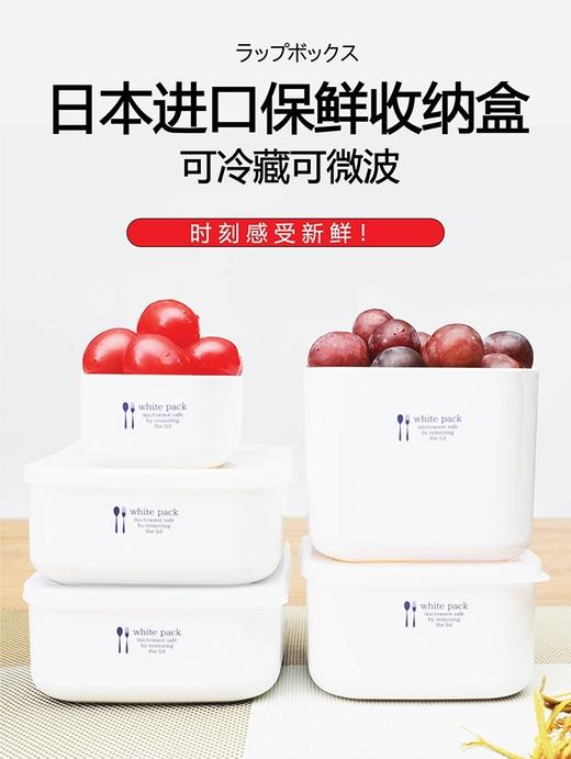 日本YAMADA冰箱保鲜盒套装微波饭盒便当盒水果储物盒密封食品饭盒 商品图0