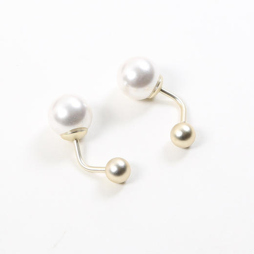 METTE2021春夏新品女士九分裤时尚钉珠纽扣薄款小直筒休闲长裤子 商品图4