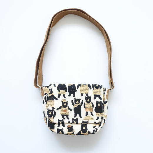 HUJI祤集Flap斜挎包插画户外阿熊 商品图1